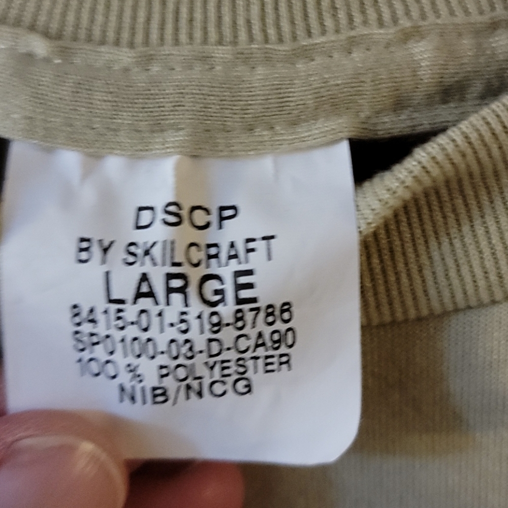 Army Issued Undershirt Sz L Circa 2003 - Picture 2 of 3